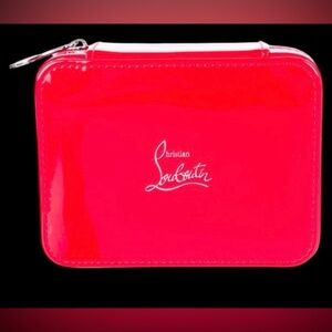 Christian Louboutin Bright Red Pouch- small NEW with dust bag-